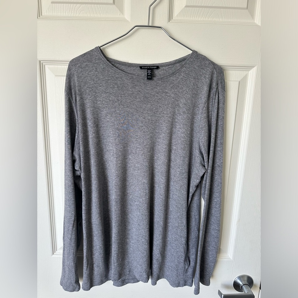 EILEEN FISHER Gray Shirt.
